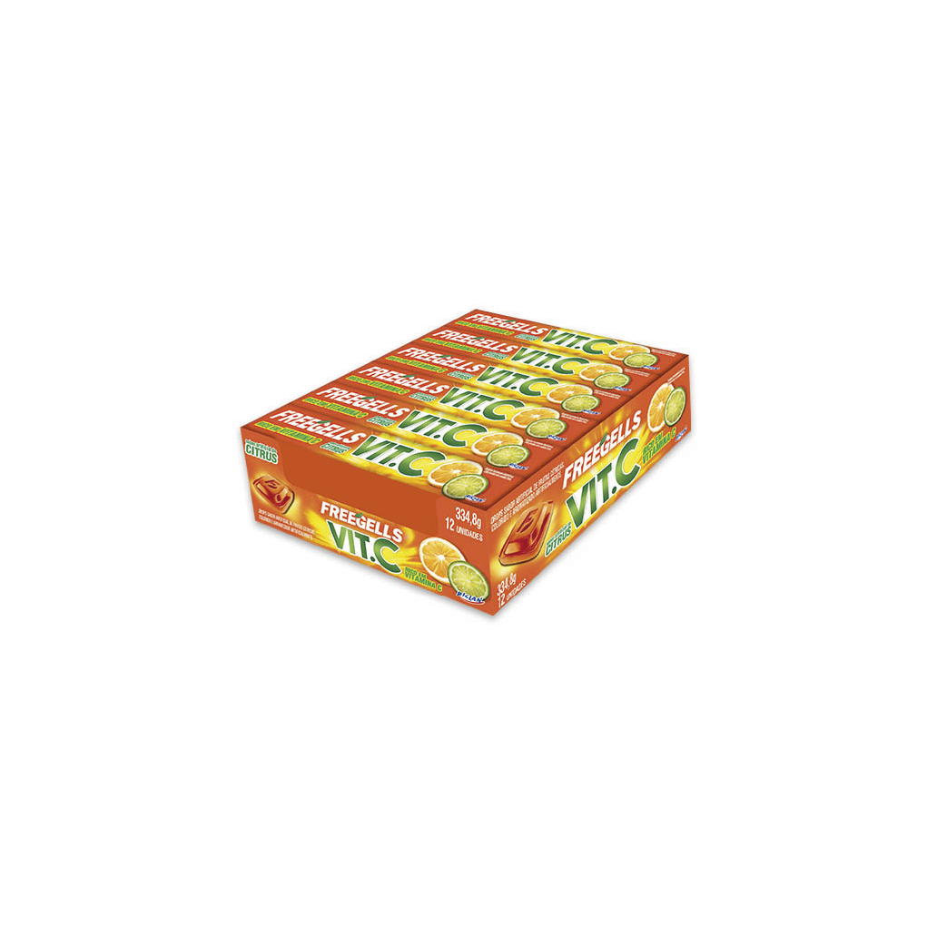 CARAMELO FREEGELLS VIT C  (NARANJA)