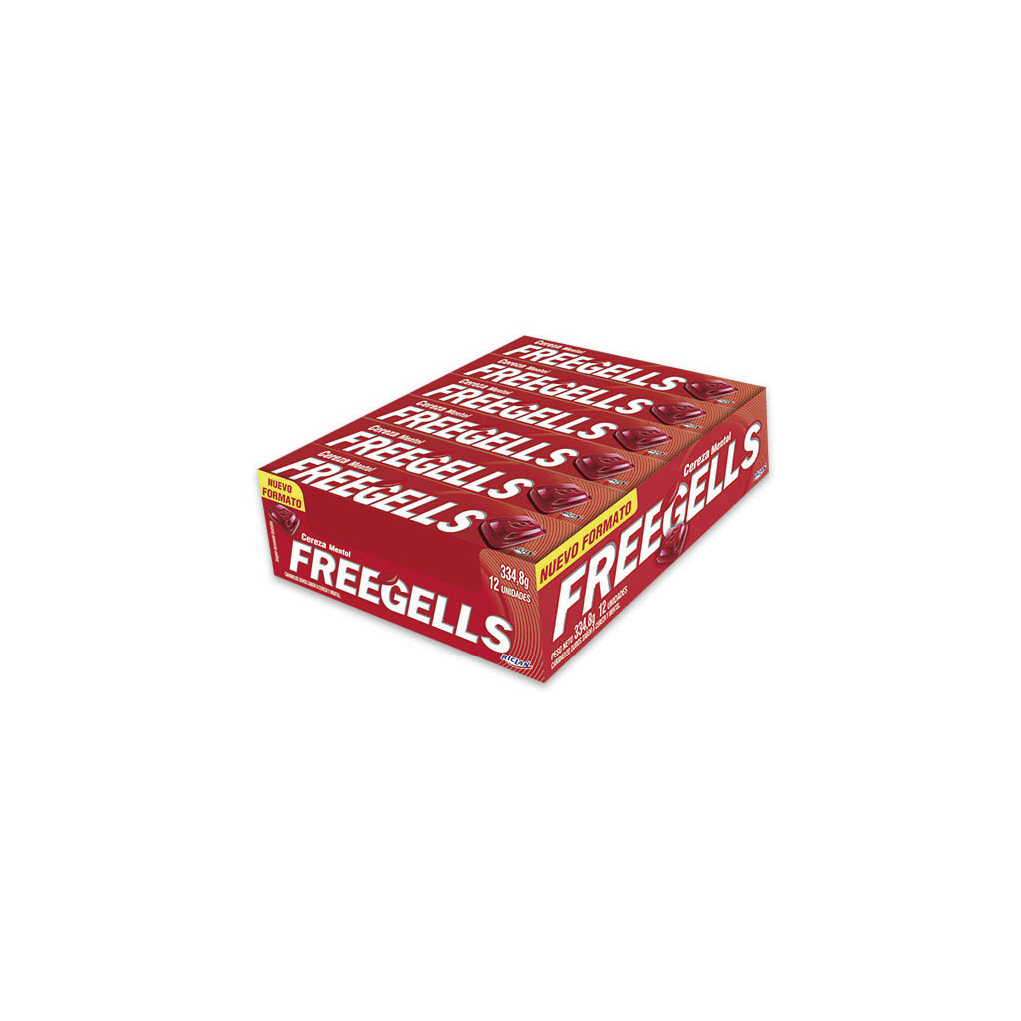 CARAMELO FREEGELLS CEREZA(ROJO)